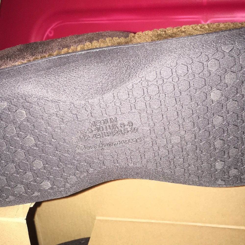 🏈🏈Size 10 -Gorgeous new man slippers Cognac - Picture 5 of 6